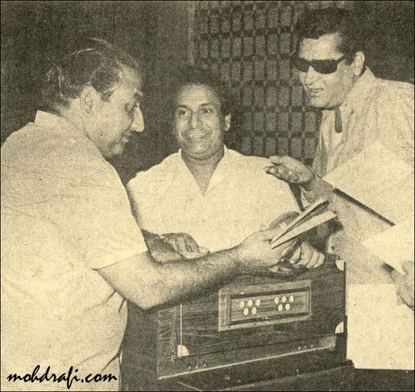 Rafi Sahab with Shankar and Shammi