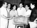 Rafi Sahab with SJ, Asha, Hasrat, Shailendra