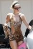 Paris Hilton Modeling Bikini in Her Driveway for the Paparazzi-1.jpg