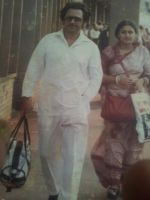 Kishore Kumar with wife Leena Chandavarkar kisho0.jpg