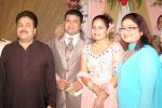 Deepak Chaudhry and Amrita Dhawan Ring Ceremony - Deepak Chaudhry and Amrita Dhawan with Rajeev Shukla along with his wife.jpg