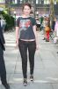 Mischa Barton in low-riding jeans arriving at Bryant Park-7.jpg