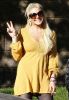 Lindsay Lohan - yellow dress, Utah-2.jpg