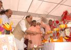 Yogacharya  Mr. Rajnath Singh President (BJP) and Mr. Harshwardhan Delhi State President (BJP).jpg