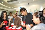 Ayesha Takia, Ajay Devgan, Arshad Warsi at the Sunday-Provogue Tie-up (1).jpg
