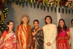 Pandit Shiv Kumar Sharma, Rekha at Rahul Sharma and Barkha Patel_s wedding (1).jpg