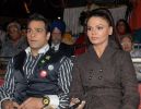 Kshitij Wagh, Rakhi Sawant, Sachin Tyagi at Ghongoo college (1).jpg