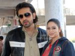 Aryaman, Poonam Jhawer On location of film B & W - The Black & White Fact (1).jpg