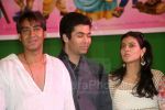 Ajay, Karan, Kajol at Toonpur Ka Superhero, Indias First 3D and Live Action animation film Lanched (41).jpg