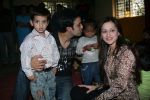 Aamir Ali and Sanjeeda spend their valentine with orphan kids of Muskan orphanage on Feb 13th 2008 (7).jpg