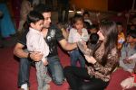 Aamir Ali and Sanjeeda spend their valentine with orphan kids of Muskan orphanage on Feb 13th 2008 (9).jpg