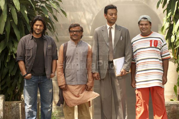 Arshad Warsi, Rajpal Yadav,Irrfn Khan, Suresh Menon in Krazzy 4