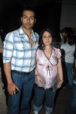 Sudhanshu Pandey with wife Mona at Sumeet Raghavans TV Bash in Mainland China, Andheri on 17th Feb 2008 (16).jpg