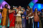 Naresh Iyer, Roop Kumar Rathod, Sonali Rathod, Shweta Pandit, Mahalaxmi Iyer, Kailash Kher, Vasundhara Das, Mohit Chauhan at announce of the _Ustaad Jodi_ on Mission Ustaad (11).jpg