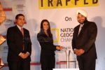 Preity Zinta at launch of Godfrey Phillips Bravery presents Nat Geo_s - _Trapped_ in Mumbai on 28th Feb 2008(5).jpg