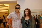 Sudhanshu Pandey and Priya Awasthy at Aza Launches the Spring Summer 2008 Collection.jpg