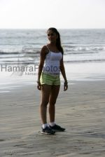 Aarti Chabbria On location of film Toss in  Madh Island on March 11th 2008(22).jpg