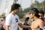 Ashmit Patel On location of film Toss in  Madh Island on March 11th 2008(75).jpg