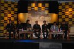 Akash Chopra,Ishant Sharma, Murali Kartik, Shahrukh Khan,Lalit Modi,Saurav Ganguly at launch of Kolkata Knight Riders in Taj Lands End on 13 March 2008 (45).jpg
