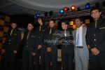 Akash Chopra,Ishant Sharma, Murali Kartik, Shahrukh Khan,Lalit Modi,Saurav Ganguly at launch of Kolkata Knight Riders in Taj Lands End on 13 March 2008 (53).jpg