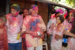 Kanwaljit Singh, Anooradha Patel at Shabana Azmi_s holi bash at Her residence on March 22nd 2008.jpg