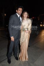 Sanjay with wife Shikha  at Parvin Dabas and Preeti Jhangiani wedding reception in Hyatt Regency on March 23rd 2008(82).jpg