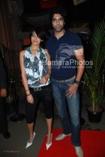 Prashnat Raaj with Surpreet Gill at Neeta Lulla_s party in Henry Tham on 29th 2008(5).jpg