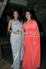 Aruna Irani  with Barkha at Indraneil Sengupta and Barkha Bisht_s wedding bash in Kino_s cottage on March 30th 2008(6).jpg