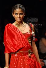 Carol Gracias at Lakme Fashion Week Ramp Walk for JJ Valaya on March 29th 2008(2).jpg