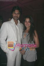 Gaurav Chopra and Narayani Shastri at Sansui Awards success bash in The Club on April 7th 2008 (16).jpg