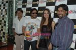 Suresh Menon, Arshad Warsi, Dia Mirza, Jaideep Sen at Krazzy 4 press meet in Cinemax on April 9th 2008 (6).jpg