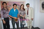 Suresh Menon, Mir Ranjan Negi at Art preview of The Quaint Gaze in Sanstache Art Gallery on April 16th 2008 (2).jpg