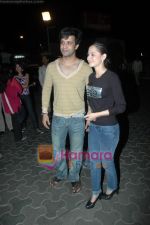 Aamir Ali with Sanjeeda Sheikh at Jimmy premiere in Cinemax on May 8th 2008(94).JPG
