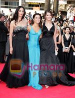 Actresses Rachida Brakni, Eva Longoria Parker and Aishwarya Rai arrive at the Blindness premiere during the 61st Cannes International Film Festival on May 14, 2008 in Cannes, France (4).jpg