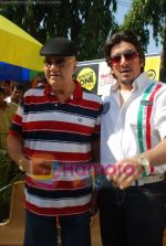 Mashhoor Amrohi, Prem Chopra at the Radio One event with stars of Hum Sey Hai Jahaan in Hokey Pokey on June 3rd 2008(3).jpg