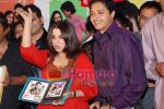 Farah Khan, Shreyas Talpade at the Music Launch of Marathi film Sanai Chaughade in Cinemax on June 5th 2008(4).JPG