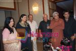 Saroj Mohan Kumar, Shabhana Azmi, J.Om Prakash, Mohan Kumar, Javed Akhtar and Rohit Kumar at birthday celebration party of Mohan Kumar turning 75 years.jpg