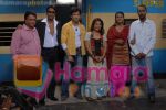 Anil Devgan, Ajay Devgan, Nakuul Mehta,Amita, Kajol and Kumar Mangat on the sets of Hal-E-dil (2).jpg