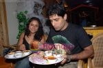 Sai Deodhar with Shakti at Kashmiri Kong Poush restaurant launch in Goregaon on 12th June 2008(39).JPG