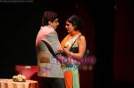Mandira Bedi and Samir Soni at the play Anything But Love in St Andrews on June 22nd 2008(3).jpg