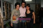 Mandira Bedi and Samir Soni at the play Anything But Love in St Andrews on June 22nd 2008(4).jpg