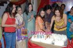 Anisha Kapoor, Bhuvnesh Mam, Muskaan Mihani & Deepshikha at the completion party of 100 episodes of Dahej and Muskan_s birthday bash in Filmalaya on June 26th 2008(2).JPG