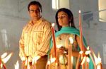 Sahil Chadha and Meera Vasudevan in a still from the movie Thodi Life Thoda Magic.jpg