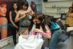 Vidya Malvade_s makeover done for film with Tigmanshu Dhulia by Loreal in Kromakay Saloon on 17th July 2008(3).JPG