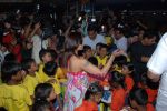 Rakhi Sawant at Ganesha 2 screening with underprivileged children in Fame on August 20th 2008 (24).JPG
