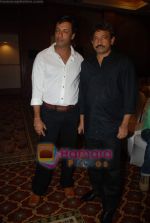 Madhur Bhandarkar, Ram Gopal Varma at Phoonk success bash in  JW Marriott on August 25th 2008 (3).JPG