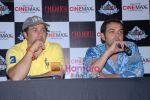 Bobby Deol and Sunny Deol promote Chamku at Cinemax Thane on 28th August 2008 (22).JPG