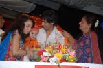 Sonu Nigam Lauches Maha Ganesha Allbum along with wife and Kid in Siddhivinayak Temple on 11th August 2008 (15).JPG