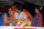 Sonu Nigam Lauches Maha Ganesha Allbum along with wife and Kid in Siddhivinayak Temple on 11th August 2008 (16).JPG