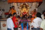 Sonu Nigam Lauches Maha Ganesha Allbum along with wife and Kid in Siddhivinayak Temple on 11th August 2008 (30).JPG